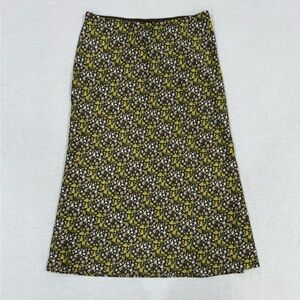 J. Crew Satin Floral Pencil Skirt Medium